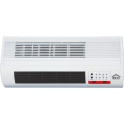termoventilatore a parete 1000 / 2000w con telecomando