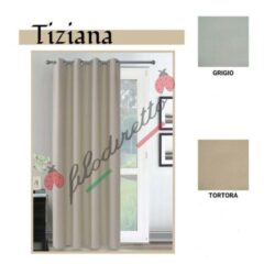 Casabella Pannello Tenda con borchie Tiziana 140×280 CM