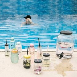 Borraccia acqua occhi aperti Miss Etoile