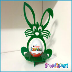 Coniglietto Pasquale Porta Ovetto in Plexiglass