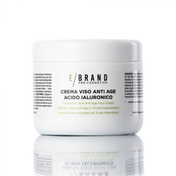 Crema viso anti age acido ialuronico