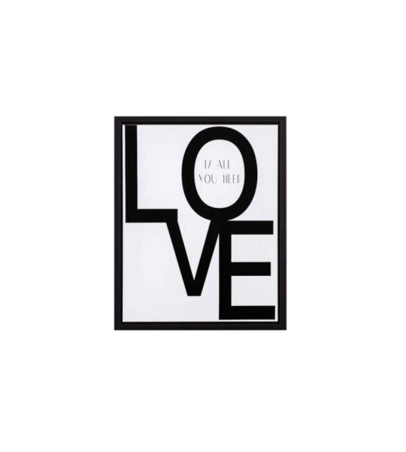 Quadro canvas is all you ned love