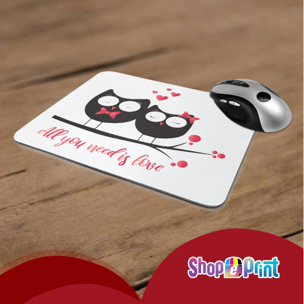 Tappetino Mouse Personalizzabile San Valentino Love 6