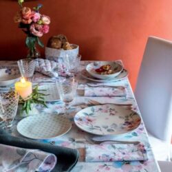 Cestino pane rotondo Watercolor Andrea Fontebasso