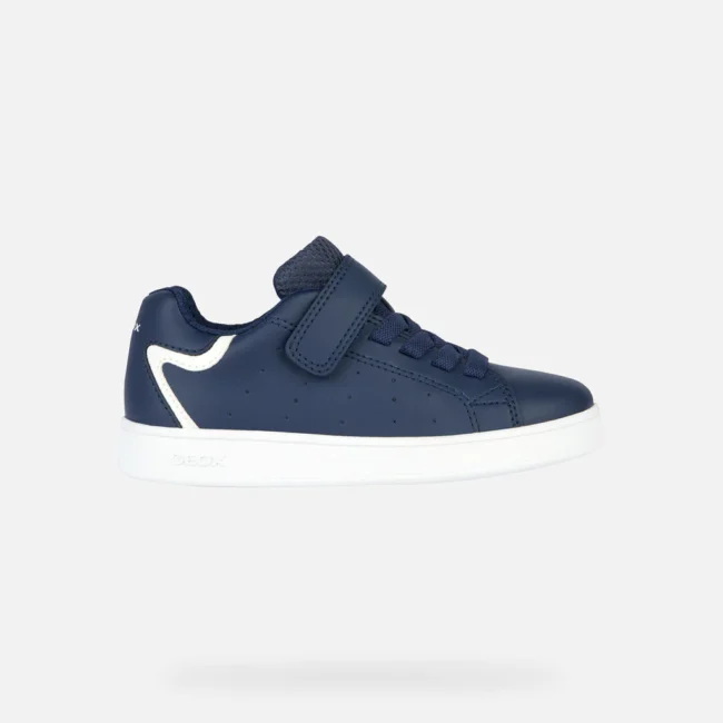 Sneakers Eclyper Junior Blu Navy Bambino GEOX