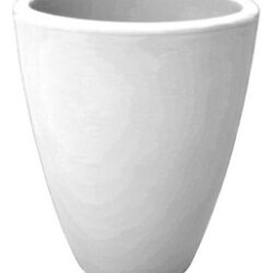 vaso home adone tondo d 30 x h 38 cm bianco