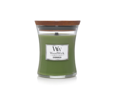 Candela Profumata Woodwick Evergreen
