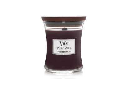 Candela Profumata Woodwick Spiced Blackberry