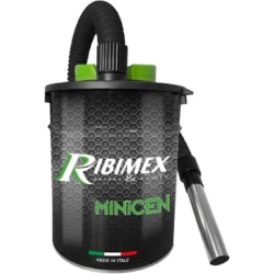 RIBIMEX – Aspiracenere elettrico Minicen, Filtro HEPA, 10
