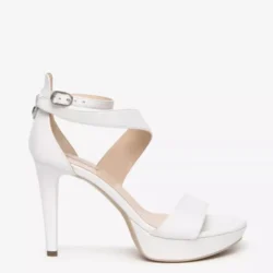 Sandali donna Nappa Pandora Bianco Nero Giardini