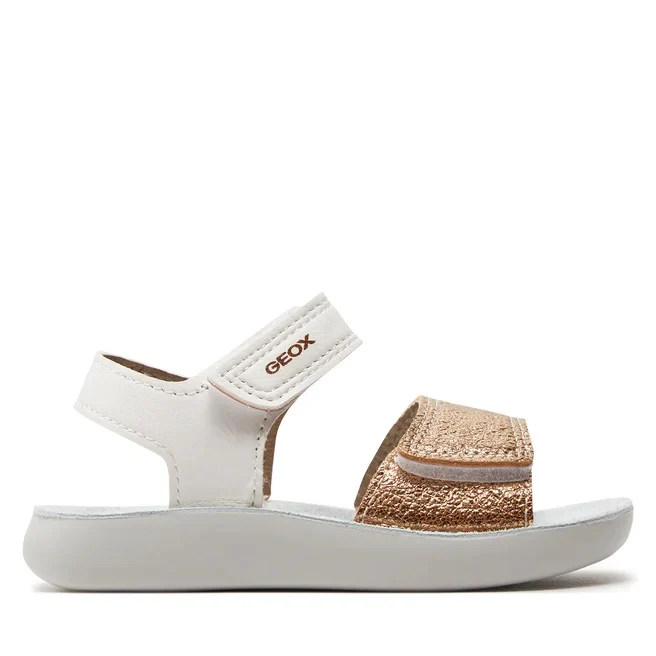 Sandali Bambina White/Gold GEOX