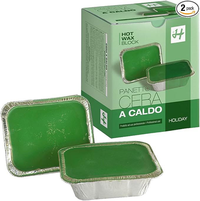 cera a caldo clorofilla 2 x 500gr