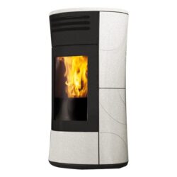 stufa a pellet edilkamin cherie evo 11 canalizzata