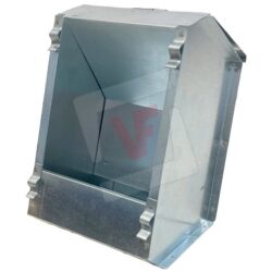 mangiatoia semplice per conigli cm. 14 x18 x 22 h