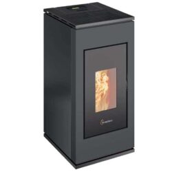stufa a pellet termovana modello sofia 9.0kw
