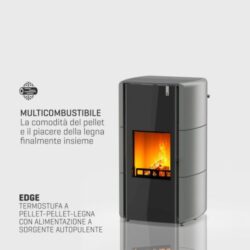 termostufa 22kw girolami edge policombustibile
