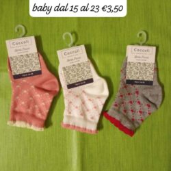 Calzini linea baby in caldo cotone Coccoli