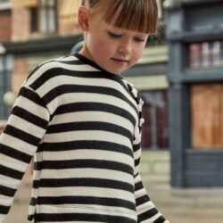 Completo Rigato Bambina Mayoral