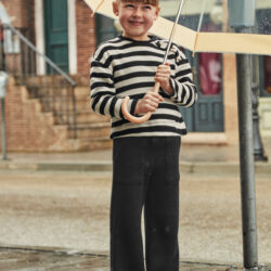 Completo Rigato Bambina Mayoral