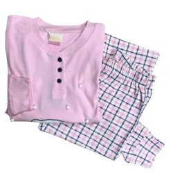 Kissimo Biancaluna Pigiama Donna Caldo Cotone