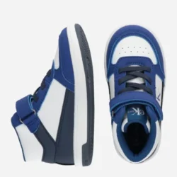 Sneaker Bambino High top laceup/velcro Jeans Calvin Klein
