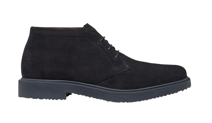 Stivaletto scamosciato Uomo Massimiano blu Geox