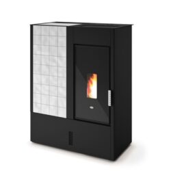 stufa a pellet eva calor modello costanza accumulo 11kw