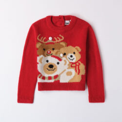 Maglioncino Bambina Rosso