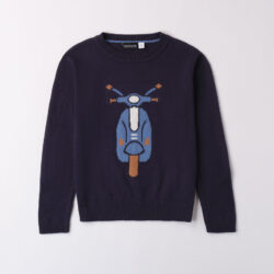 Maglioncino Bambino Blu Sarabanda