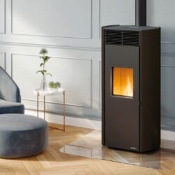 stufa a pellet ventilata palazzetti clelia tc us 5 stelle