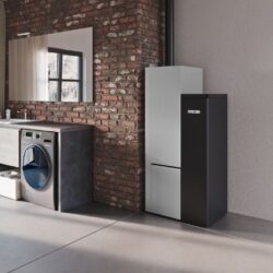 termostufa a pellet con accumolo eva calor modello ts80