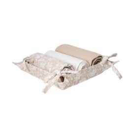 Cestino pane quadrato + strofinacci Gardenbosh