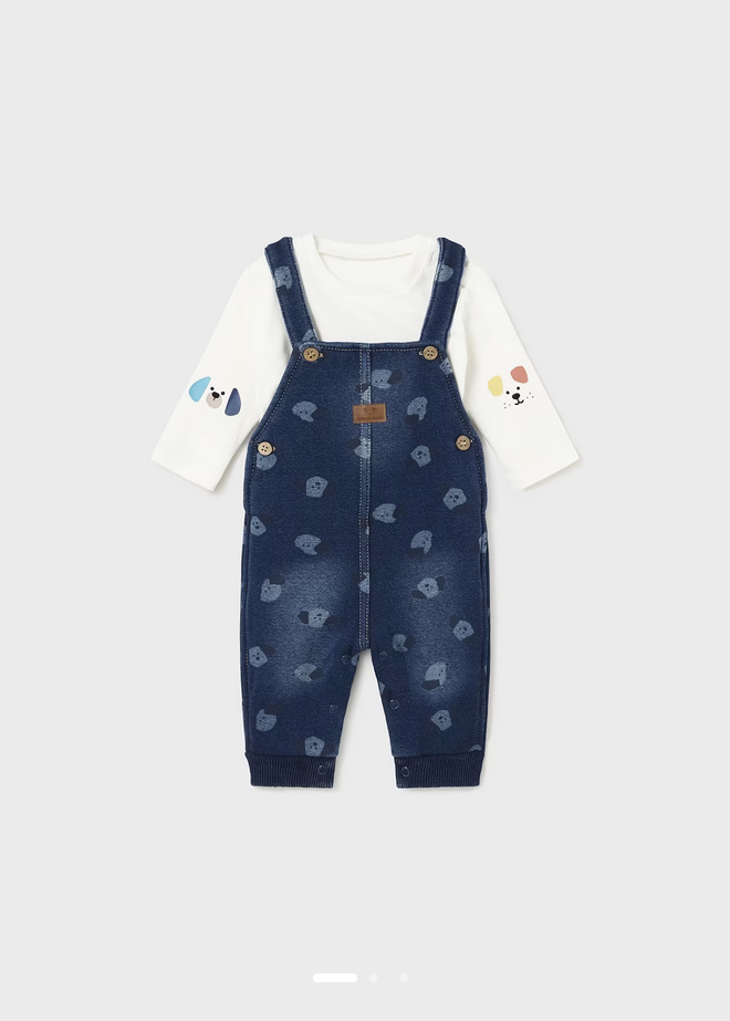 Completo Salopette Neonato Mayoral
