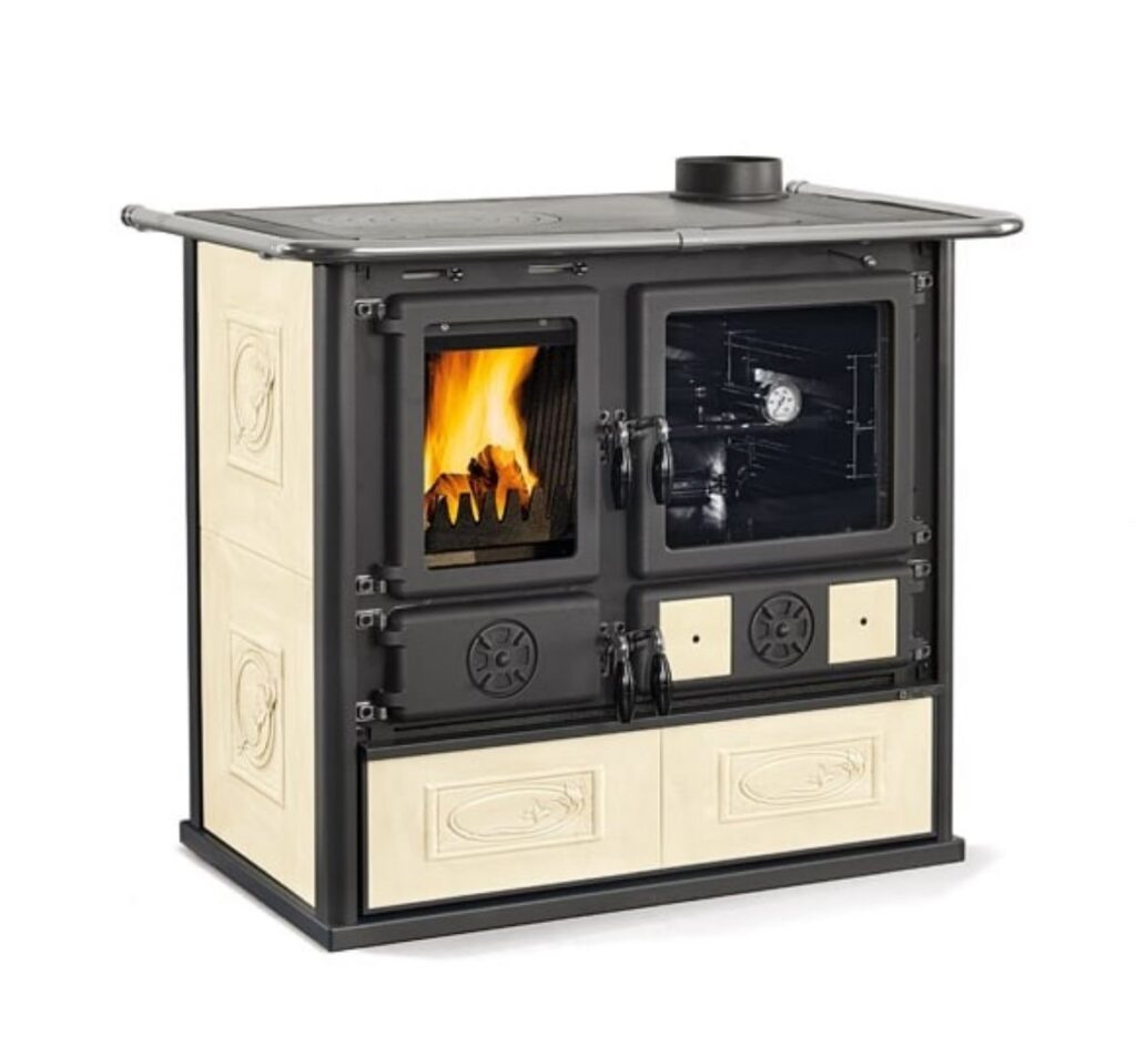 cucina a legna nordica rosa 5.0 vst ceramica liberty - Image 2