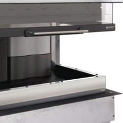 monoblocco 800 a legna nordica ad angolo per caminetti