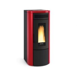 termostufa pellet ermetica ventilata 16kw costanza idro 5