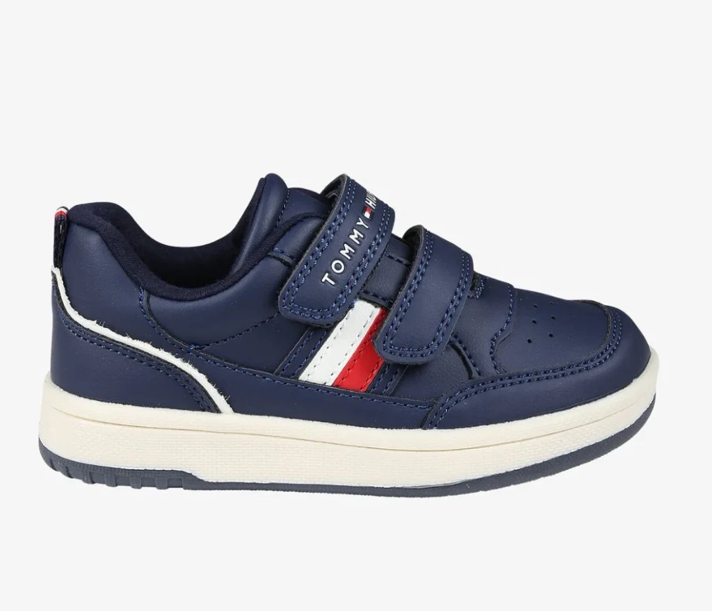 Sneaker bassa Bambino con velcro a strisce Tommy Hilfiger