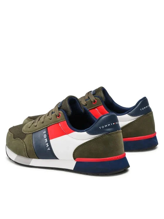 Sneakers Ragazzo military green Tommy Hilfiger - Image 2