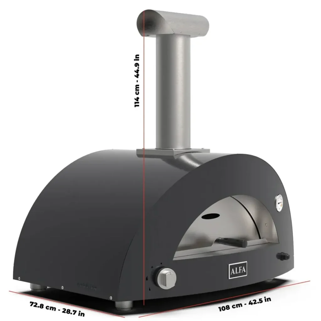 forno alfa forni moderno 3 pizze a gas - Image 4