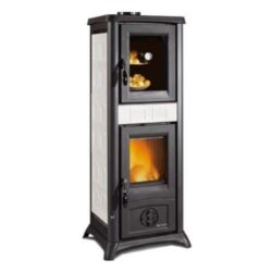 stufa a legna gemma con forno infinity elegance nordica