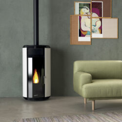 Stufa a pellet Air 9 kW a tiraggio Jessica Natural