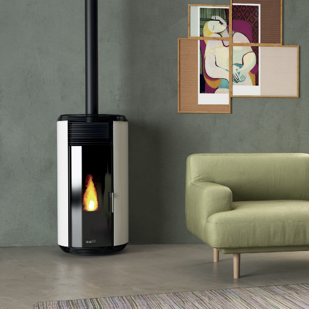 Stufa a pellet Air 9 kW a tiraggio Jessica Natural