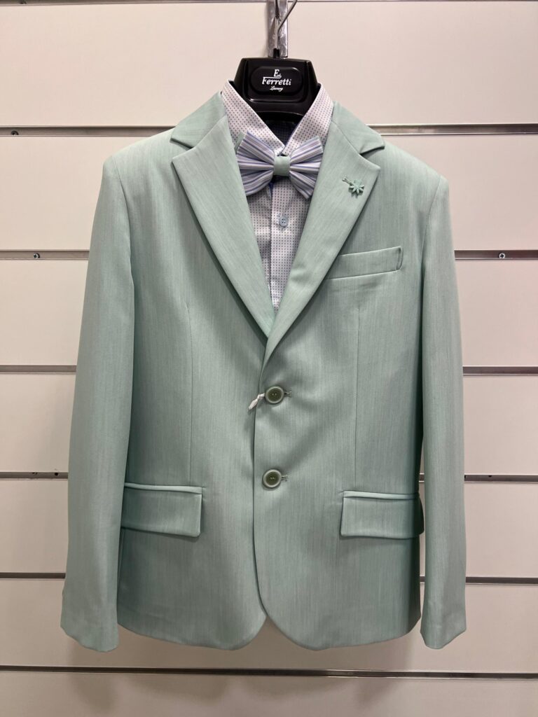 Completo Elegante Verde Bambino Ragazzo - Image 2