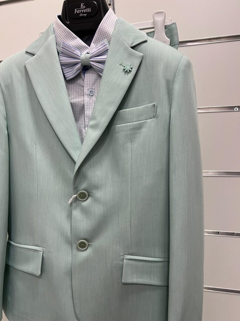 Completo Elegante Verde Bambino Ragazzo - Image 3