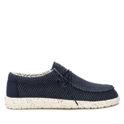 Scarpe Uomo Casual Blu a Righe Xti