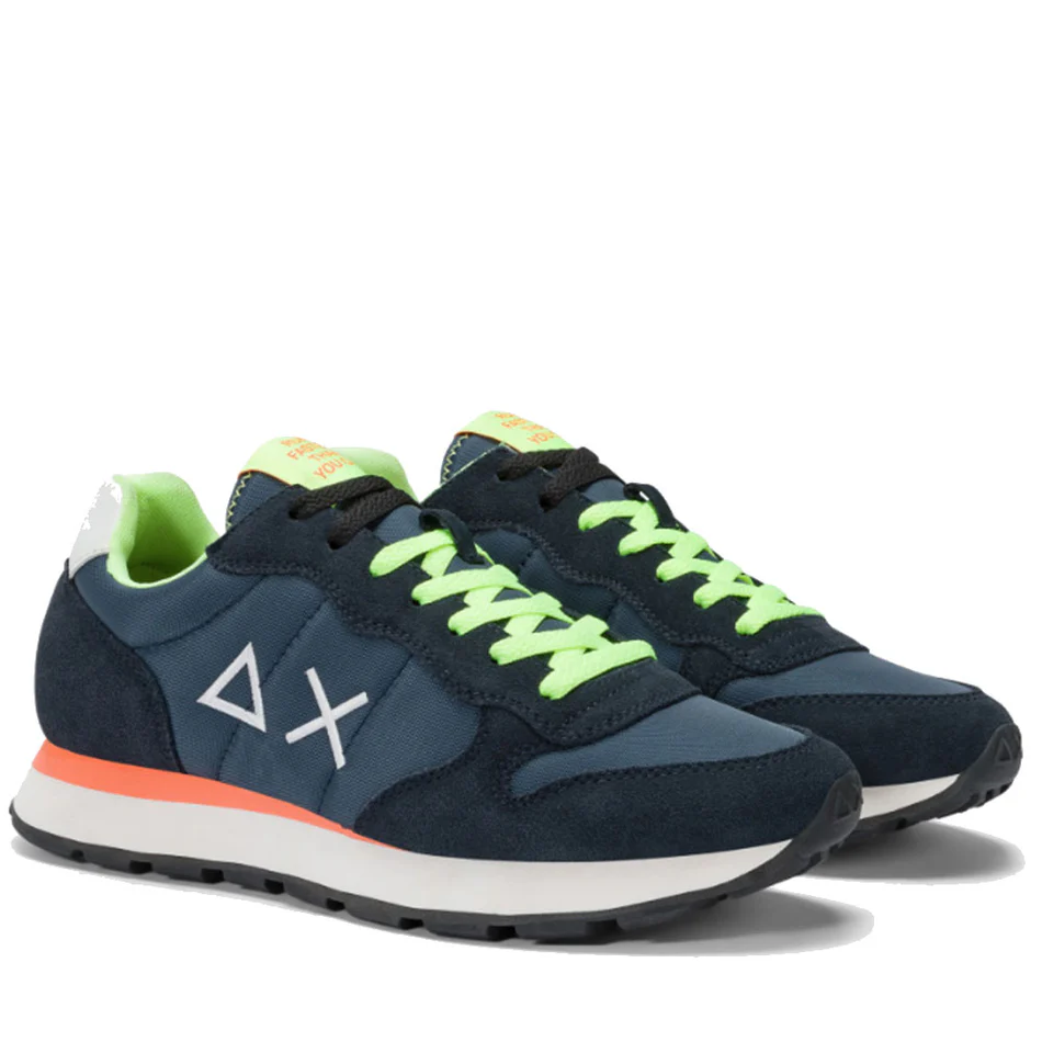 Sneakers Uomo Tom Fluo Navy Blue Sun68 - Image 2