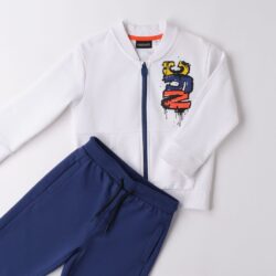 Tuta Bambino Bianca/Blu Sarabanda