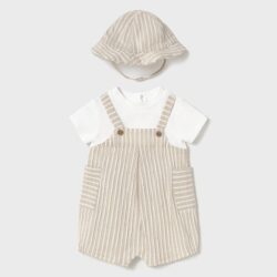 Tutina Cappello Neonato Beige