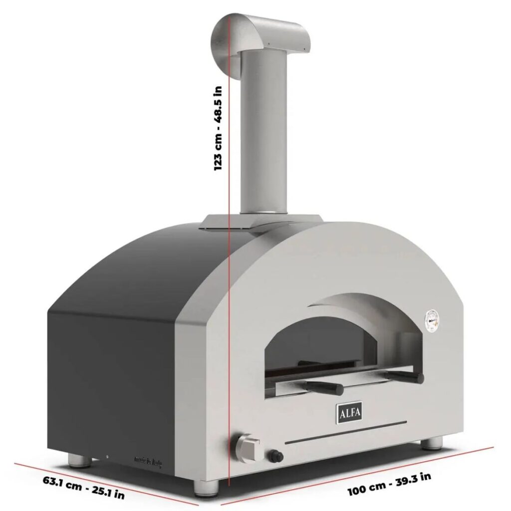 forno alfa forni modello futuro 2 pizze - Image 3