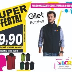 Super Offerta Gilet Softshell Personalizzato
